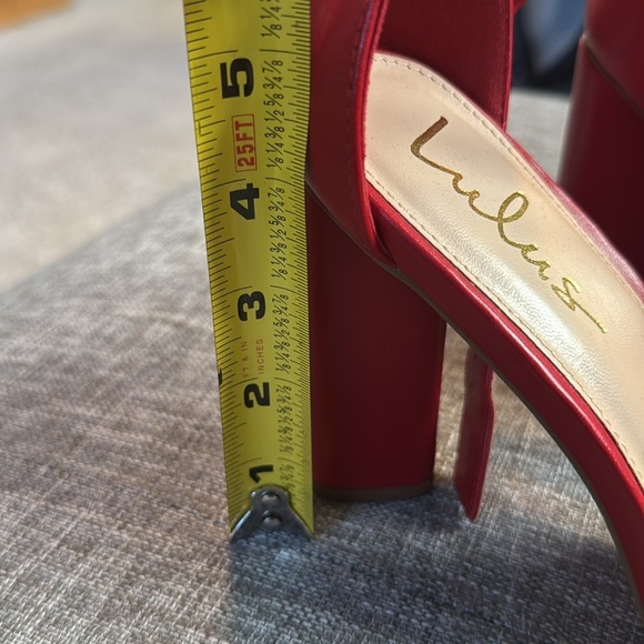 Lulus Red Kamali Cherry Heels - Picture 8 of 11